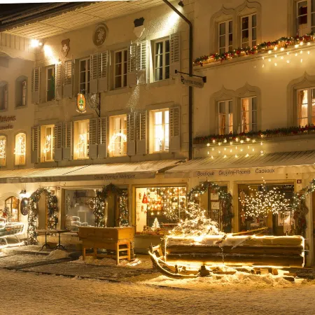 Gruyère Rooms Отели рядом с достопримечательностью «La Maison du Gruyère a Pringy»