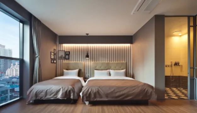 ปูซาน ยอนซาน โทกกก บราวน์ ดอท โรงแรมใกล้ศูนย์การประชุมและจัดแสดงสินค้าปูซาน (BEXCO)