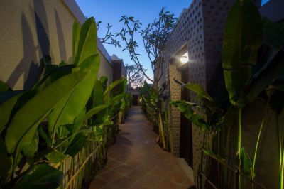 庭 ブアナ バリ ラグジュアリー ヴィラズの写真