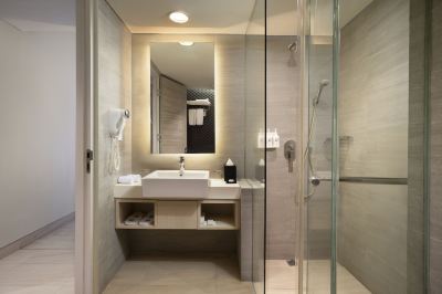 デラックスプールビュールーム スイス ベルホテル チューバンの写真