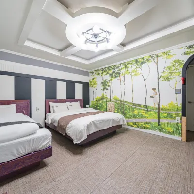 Luxury Motel Daejeon Hotel dekat Sumber Mata Air Panas Yuseong