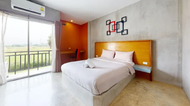 ห้องสุพีเรียร์เตียงควีนพร้อมระเบียง