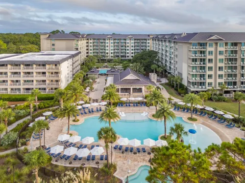 Hilton Grand Vacations Club Ocean Oak Resort Hilton Head - Beach
