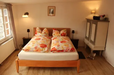 Relax (sauna) in a centuries-old half-timbered house, idyllic a. D. Rur in the middle of Altstadt