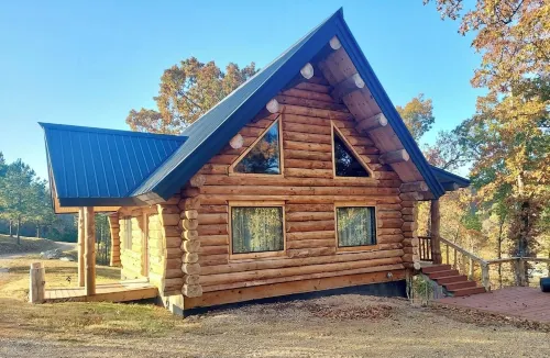 Spring Pond Cabin at White Buffalo Lodge;Family-sized with lake access
