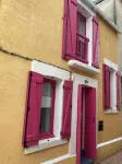 Typical fisherman's house near Port and Beach