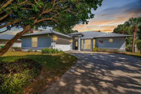 Beach Getaway with Private Heated Pool and Two King Beds