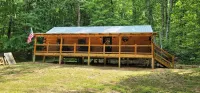 Secluded East TN Log Cabin