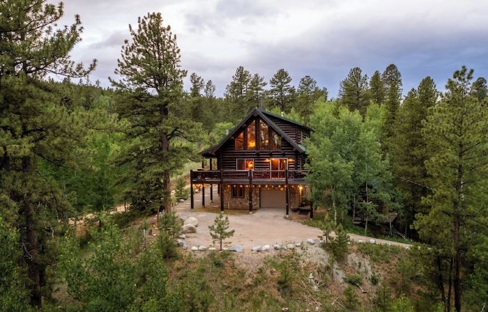 Bailey Bear Haus - Colorado Mountain Log Cabin Getaway. Pet friendly!