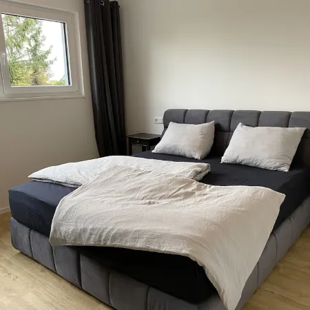Modern living in the middle of the Eifel National Park, 10 minutes from the lake