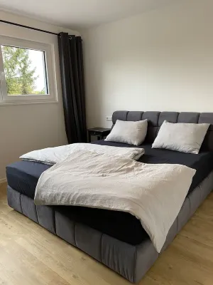 Modern living in the middle of the Eifel National Park, 10 minutes from the lake