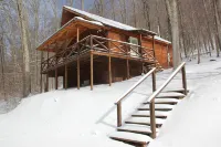Rustic, Secluded Getaway Cabin In The Woods Situated On 200 acres