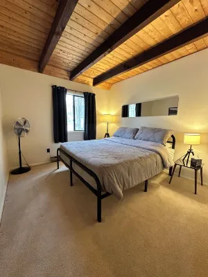 Cozy chalet-style home with fire pit in The Hideout, a five star community.