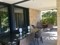 Facing the sea, 30 m from the beach, luxury villa, air-conditioned