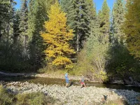 Kades cabin on piper creek
