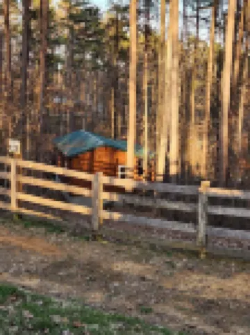 New Amish built log cabin near hocking hills & tar hollow, atvs & pet friendly