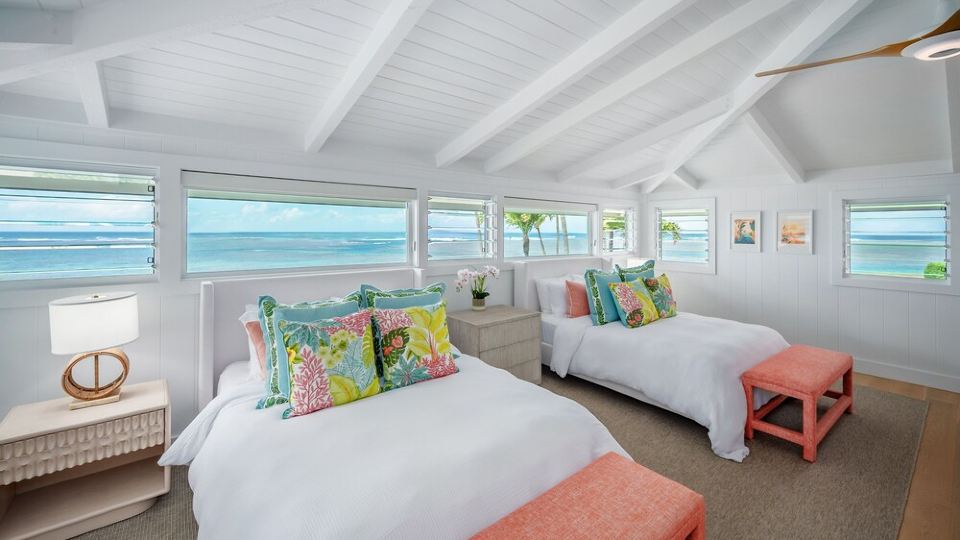 Enchanted Beachfront Home at Beautiful Anini Beach A/C! TVNC-5078