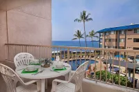 1 Bedroom Ocean View Kona Reef Condo-Recent Remodel & AC Throughout - Free WiFi