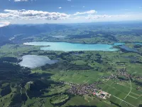 Vacation apartment in a farmhouse right on the edge of the Alps - near Neuschwanstein Castle