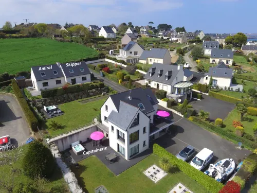Gite la Capitainerie (5 stars) - private spa facing Brehat- Paimpol