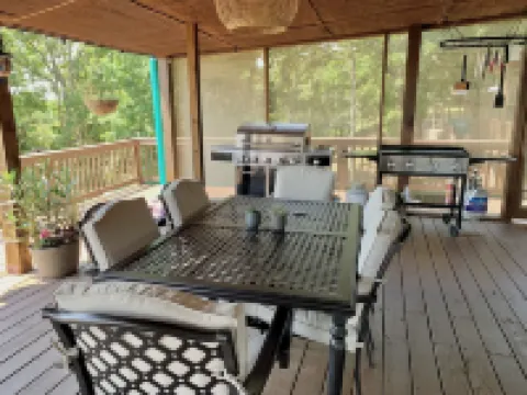 Huge Lakeview|Unique Retreat on Truman Lake|Outdoor Firepit/180°IndoorViews