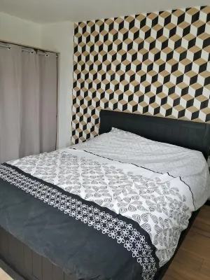 New single-storey house 800 metres from the sea and footpaths Hôtels à proximité de : Sillon de Talbert