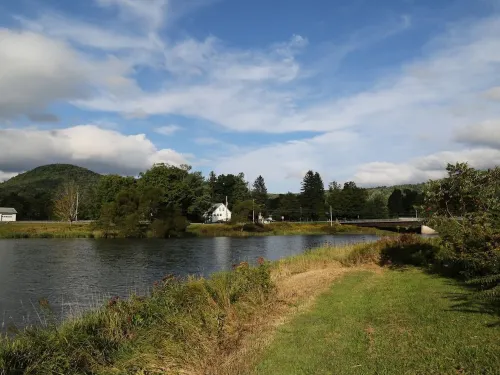 Rivers Edge of the West Branch Delaware River w Private Boat Launch Hotels in Deposit