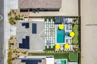 green door · Lux Resort Gem ~ Backyard Pool/Spa ~ Near Festival Hotels in Coachella