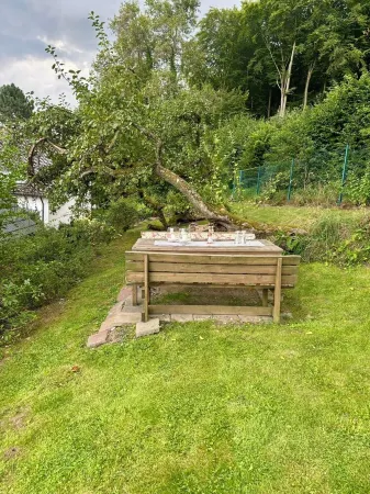 Stilvolle Blockhütte mit Kaminofen - Nähe Nürburgring, Ahrtal und Отели в г. Кемпених