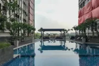 Elegant Wide View Studio Apartment at LRT City Jatibening