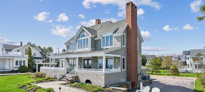 Spectacular Oceanfront Beach House on Gooch's Beach Hotels in Kennebunk