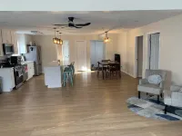 Charming 2-bed cottage on Bass Lake with access to public beach and boat launch.