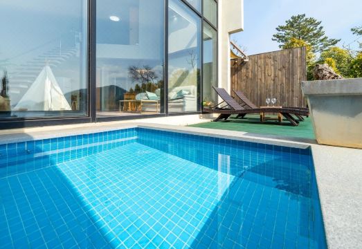 거제도 숙소 전경