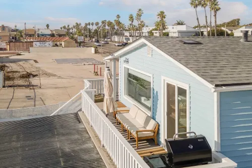 Steps to the Beach, 2 Units w/ Patio, Fire Pit Pacific Coast Highway Buyout Hotels in Sunset Beach