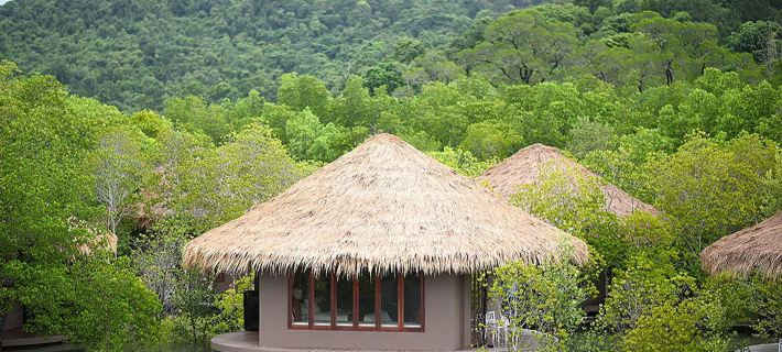 เดอะ บลูสกาย รีสอร์ท เกาะพยาม โรงแรมในระนอง