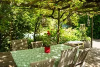 La Jolie Longère Fleurie Tiny House Avec Piscine et Jardin Hotels in Virson