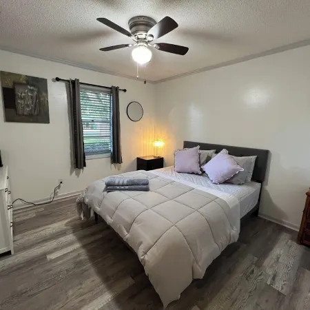 Cozy 4BR Home with Office, Fitness Area, Spacious Backyard & Pet-Friendl