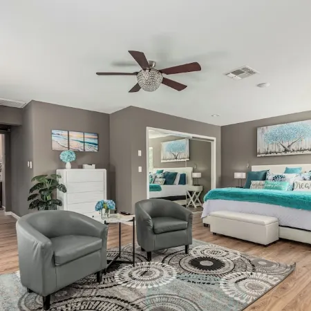 Spacious Home + Pool, Putting & Dream Backyard