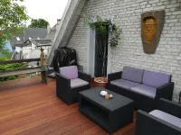 Cozy apartment overlooking the greenery on the Lindenhof Hotels near St. Laurentiuskirche Zudar