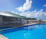 Duplex with breathtaking view of the marina du gosier with swimming pool and cistern