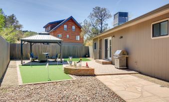Putting Green & Patio: Central Prescott Home