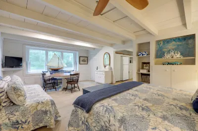 Nantucket Cottage with Fishing Dock and Sunsets