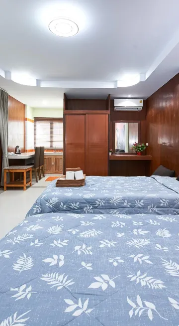 ห้องพักสำหรับสามท่าน (เตียงนอน 3 เตียง)