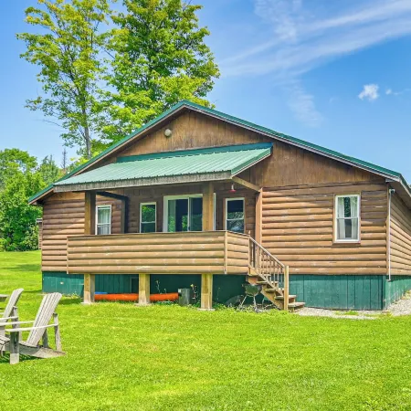 Rustic Cabin Retreat on Rangeley Lake!