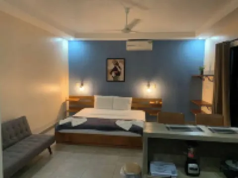 King Size Bed Cozy Studio Full Kitchen Near Beach - 204 Hoteles en 