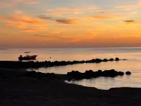 Casita with a hammock/beach view.