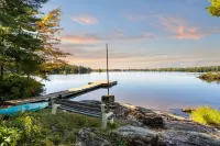 Sunset Point | Kahshe Lake -Private Oasis w/ Full Size Tennis Court & Waterslide