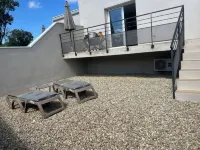 Lovely new T2 apartment bathed in sunshine all day with terrace and private garden Hotels in Oletta