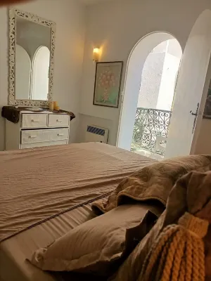 Magnificent S+1 with panoramic view of Port El Kantaoui