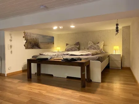 Andina Ahoi - Maisonette apartment in nautical style with a view of the Biggesee